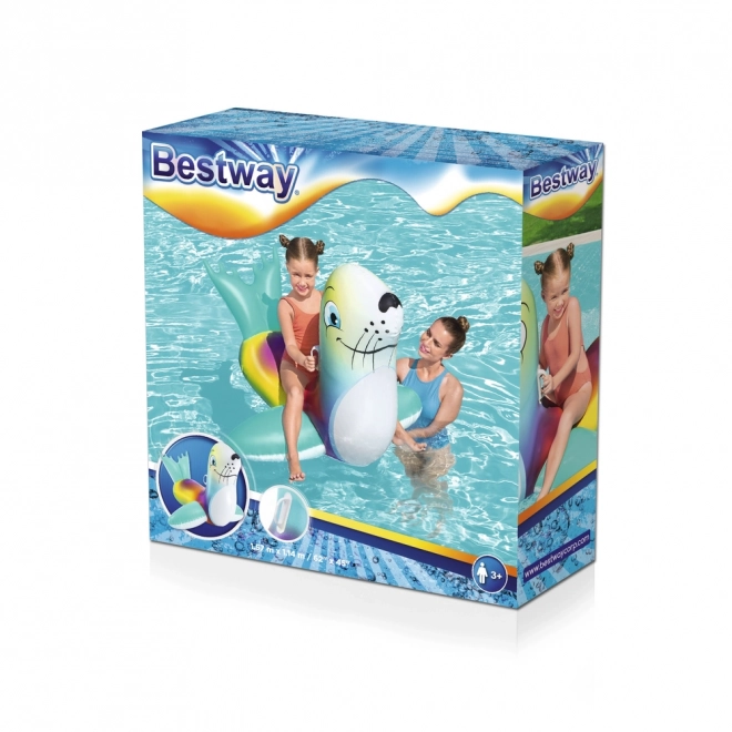 Bestway plovoucí barevný tuleň pro děti