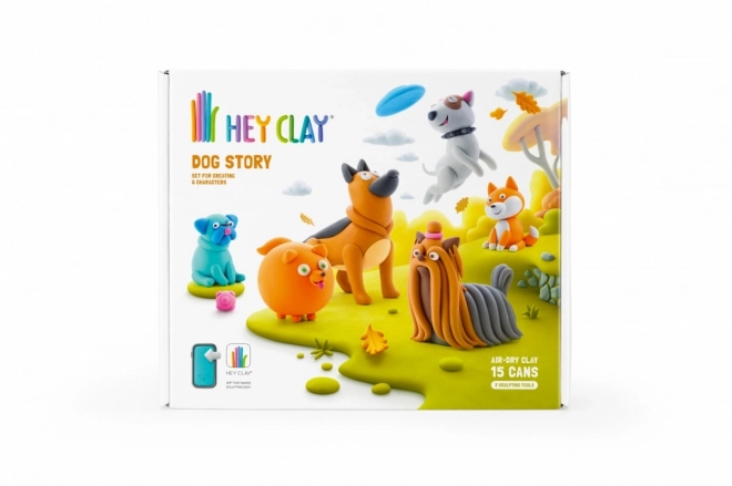 Hey Clay: Příběh psů - sada modelovacích hmot