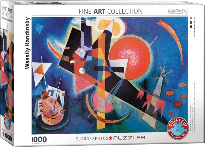 EUROGRAPHICS Puzzle V modrém 1000 dílků
