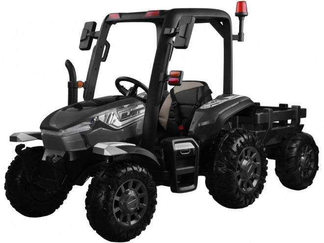 Velký dětský traktor s přívěsem a dálkovým ovládáním