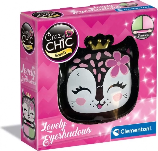 CLEMENTONI Crazy Chic Beauty: Oční stíny – panter