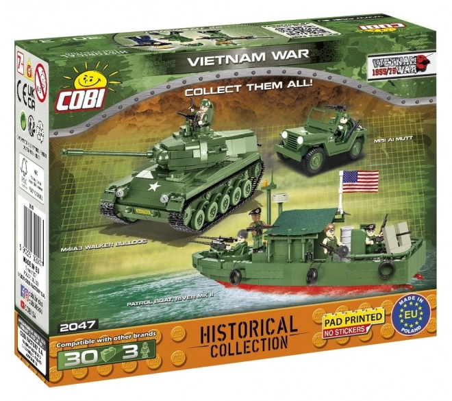 COBI 2047 3 figurky s doplňky Vietnamská válka, 30 k