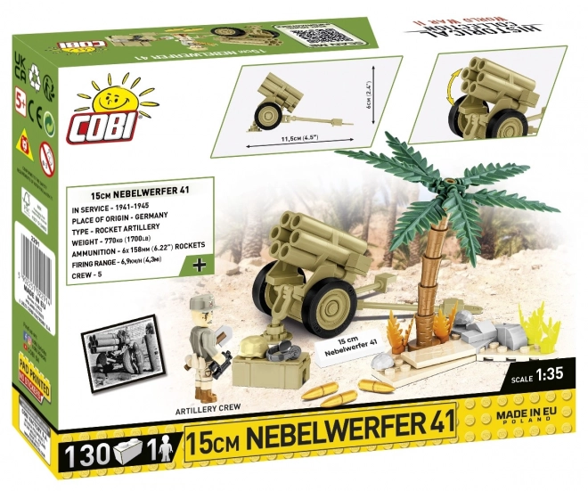 Stavebnice 15 cm Nebelwerfer 41