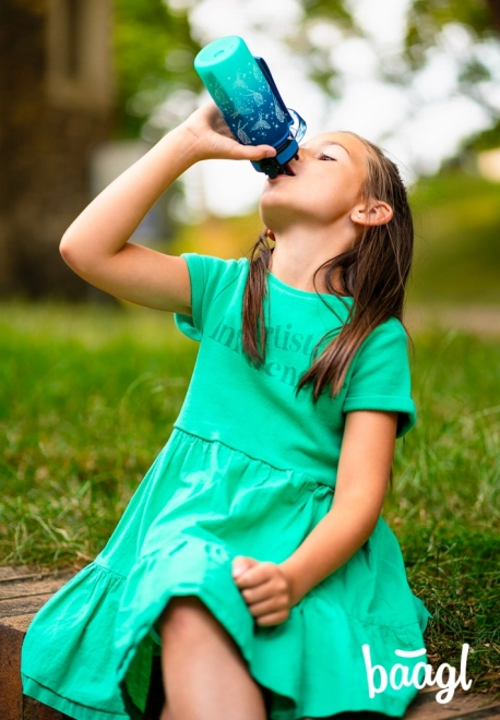 BAAGL Tritanová láhev na pití Gradient Motýl  350 ml