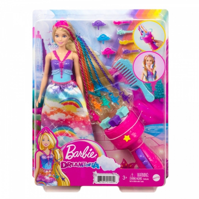 Barbie Princezna Dreamtopia Loknová kouzla
