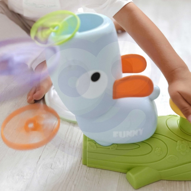 Woopie hra Zručnosti Zláp Frisbee Vyrážecí disk
