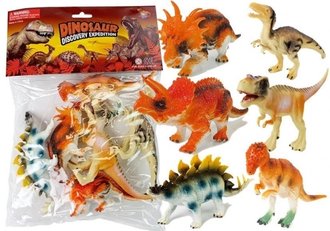 Sada figurek dinosaurů 10 cm 6 kusů