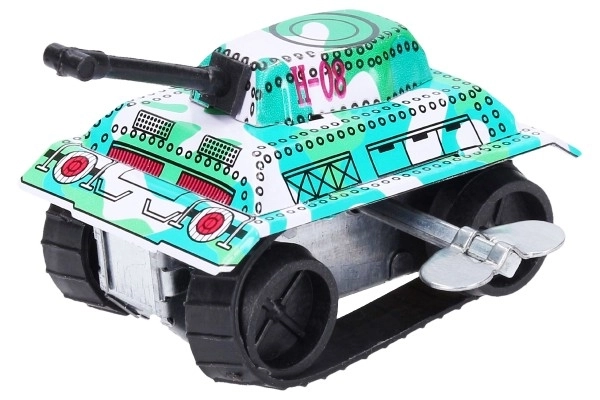 Kovový natahovací tank
