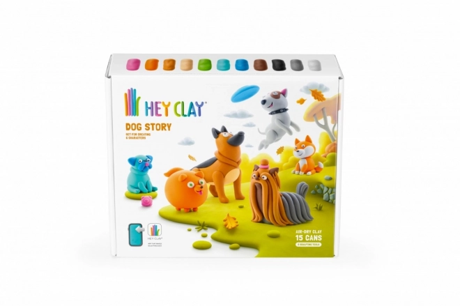 Hey Clay: Příběh psů - sada modelovacích hmot