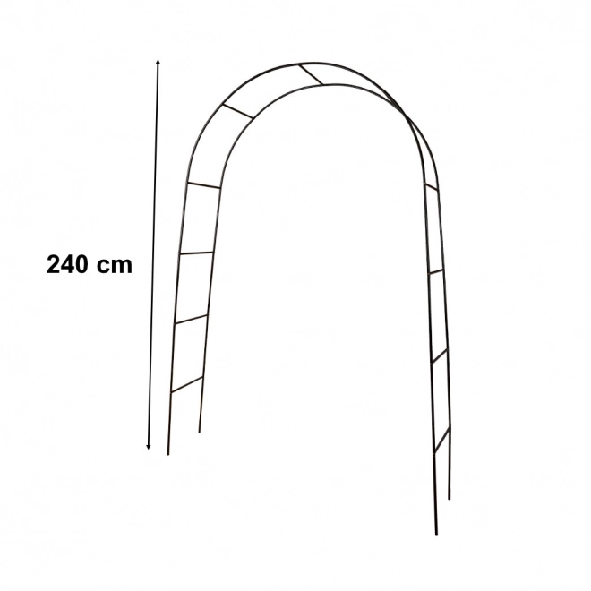 Zahradní kovová pergola oblouk 240 cm