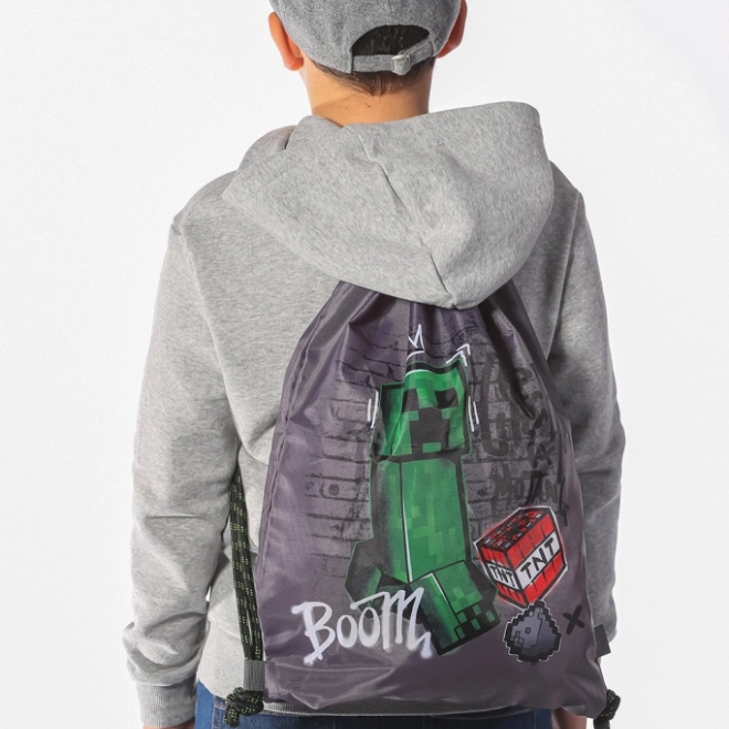 Sada 3 Skate Baagl Minecraft TNT: Batoh, Penál, Sáček