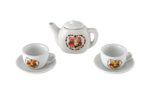 Čajová sada pro děti - porcelánová