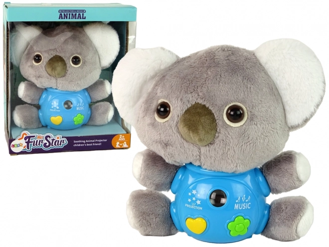 Projektor hudební interaktivní koala šedá