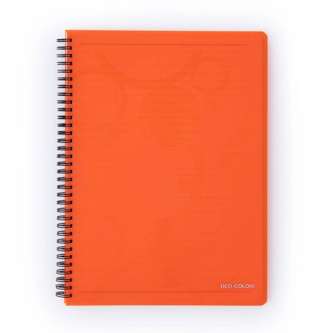 Kroužkový blok A5 Neo Colori oranžový