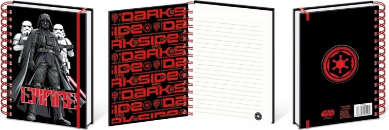 Star Wars kroužkový blok A5 - Dark Side