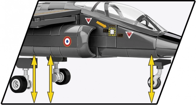 Armed Forces Alpha Jet - Stavebnice 364 dílů