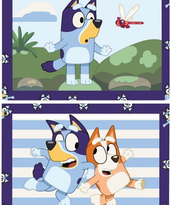CreArt Bluey: Psí Radovánky - Kreativní Malířská Sada