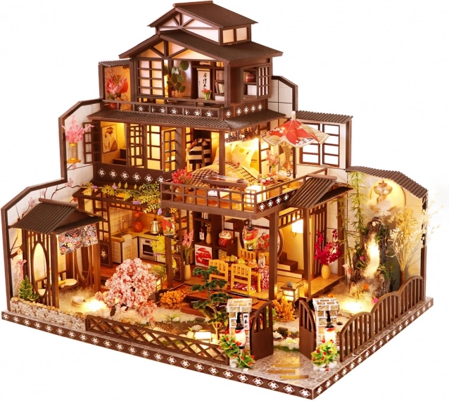 Miniatura domečku Honosná Sakurová Vila