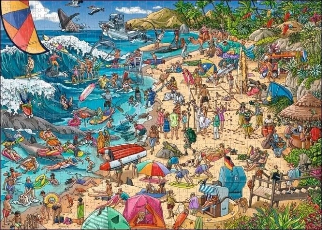 Puzzle Mořské pobřeží 1000 dílků