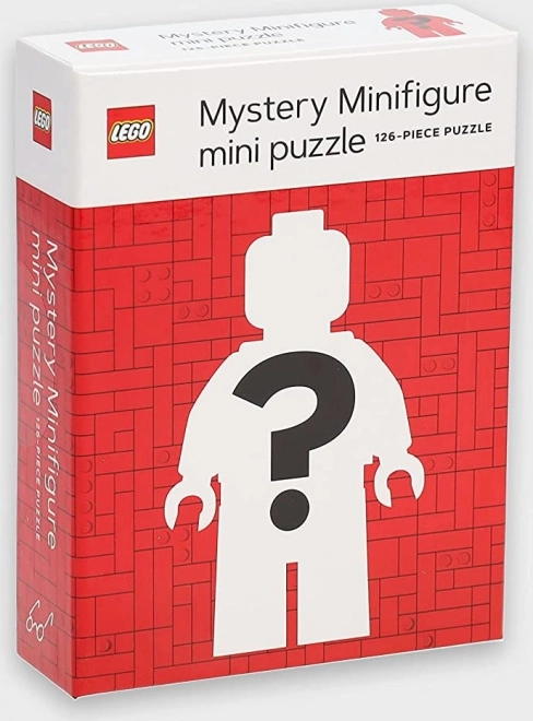 Chronicle Books LEGO® Tajemná minifigurka 126 dílků – červená edice