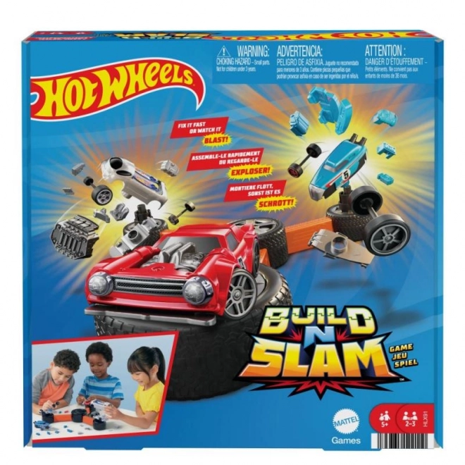 Hot Wheels Hra postav a rozbij auta HLX91