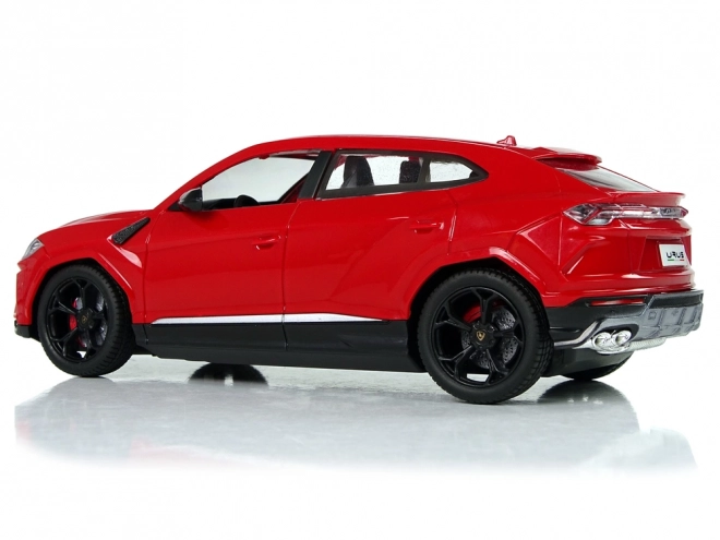 R/C auto 1:24 Lamborghini Urus červené 2.4 G Světla