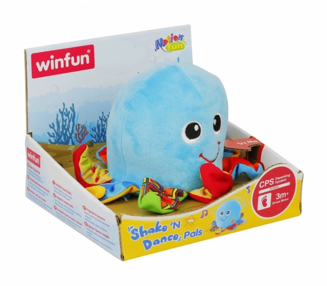 Interaktivní maskot Winfun Chobotnice I tančí a vibruje