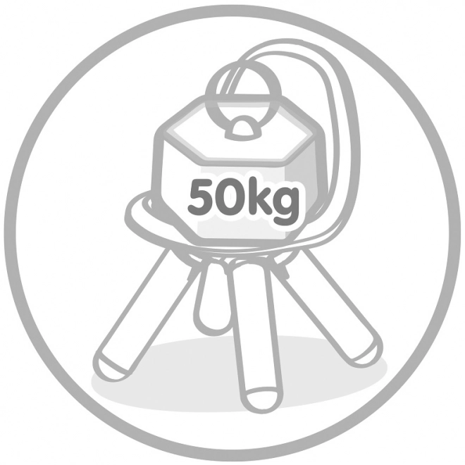 Smoby dětská zahradní židle s opěradlem červená