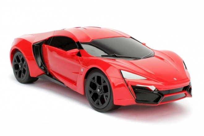 Rychle a zběsile auto na dálkové ovládání Lykan Hypersport