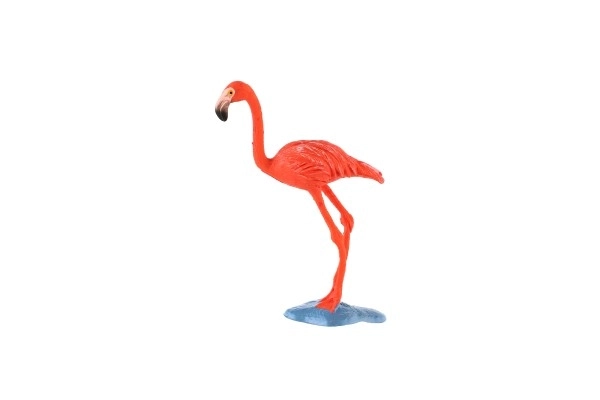 Plastová figurka karibského plameňáka 9 cm