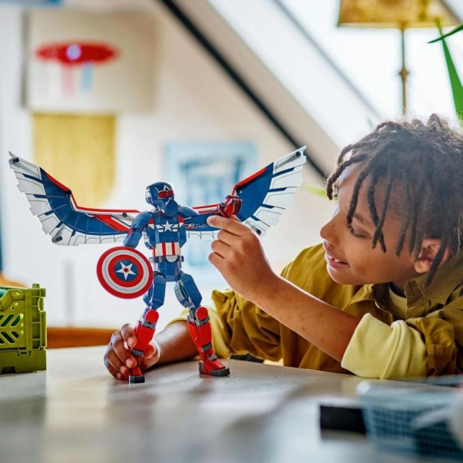 Nový Kapitán Amerika - stavebnice LEGO Marvel