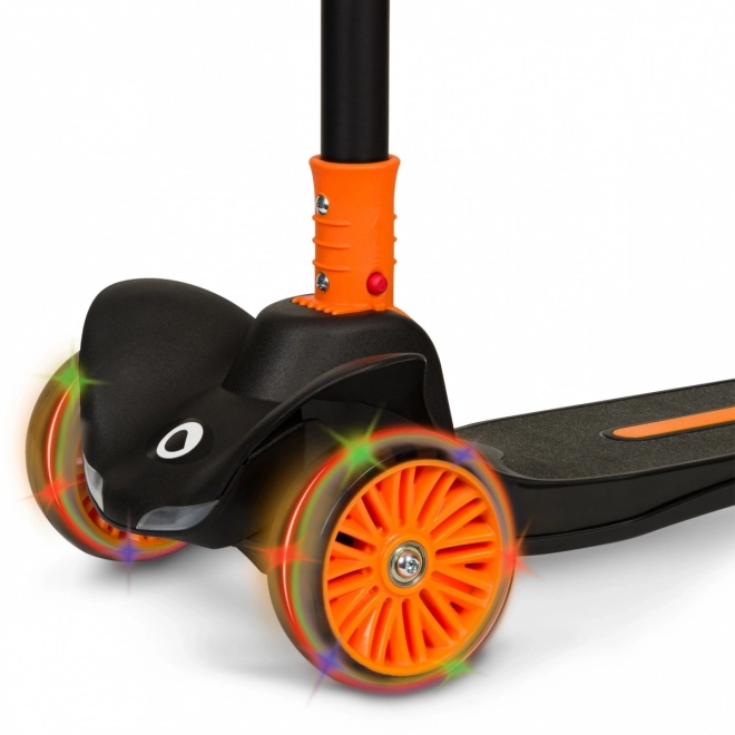 Dětská Koloběžka Timmy Orange Black