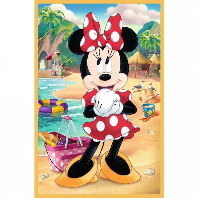 Puzzle - myšky na prázdninách