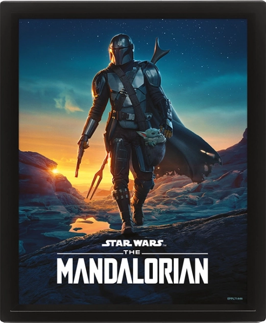 3D obraz Mandalorian Nightfall