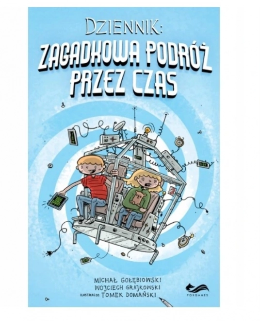 Dziennik: Záhadná cesta časem - interaktivní kniha pro děti