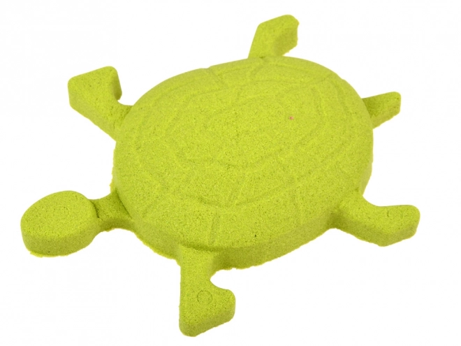 Tuban kinetický písek 1kg zelený