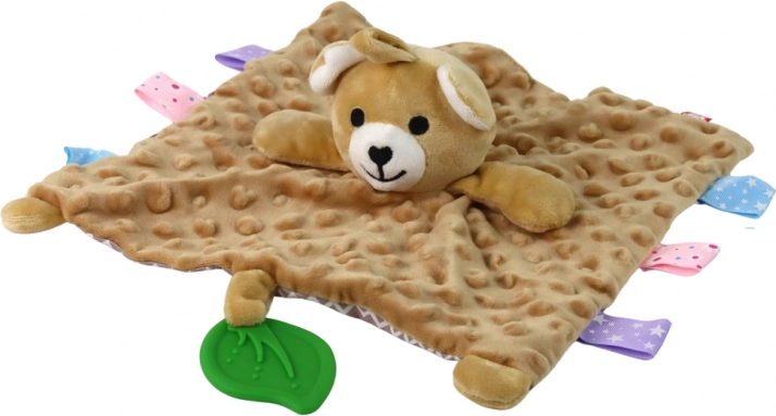Texturovaný plyšový materiál