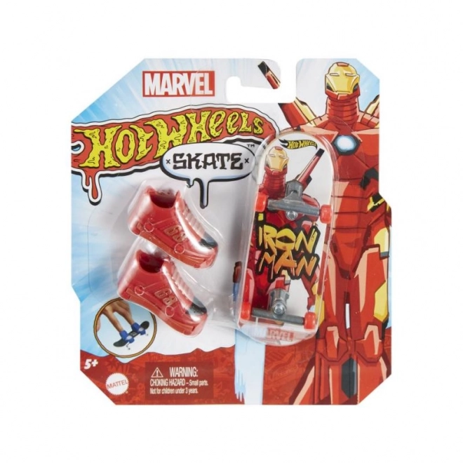 HotWheels Skates tématický fingerboard a boty – Transformers - Starscream