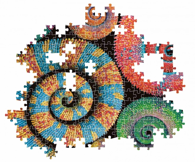Puzzle Compact Curly Tails 500 dílků