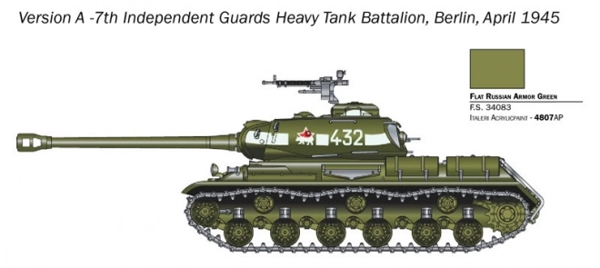 Plastikový model Josif Stalin JS-2 1/56