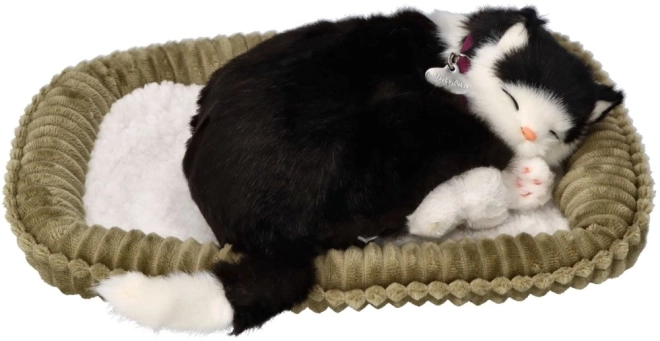 Interaktivní hračka Perfect Petzzz černobílá kočka