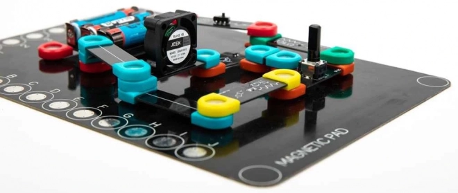 Magnetická stavebnice Boffin pro elektronické projekty
