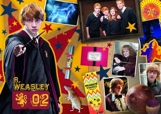TREFL Puzzle Harry Potter: Ron, Hermiona a Harry 400 + 500 + 600 dílků