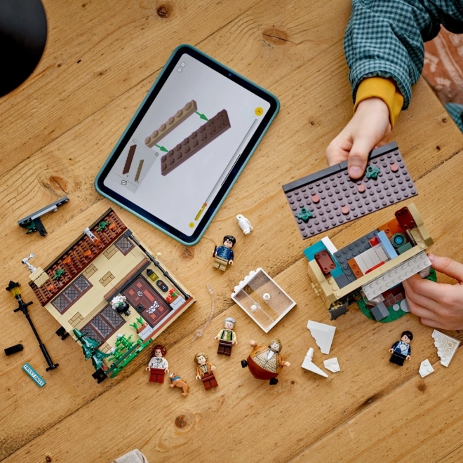 Kostky LEGO Harry Potter Privet Drive: Návštěva tetičky Marge