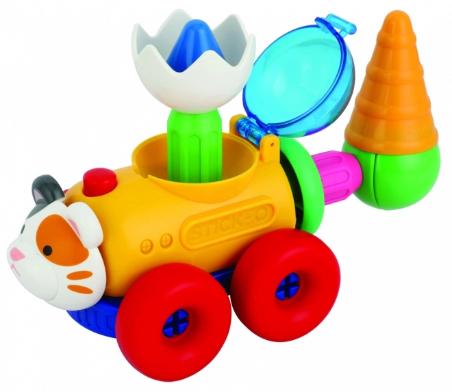 Stick-o magnetické cihly Sada s přáteli 17 kusů