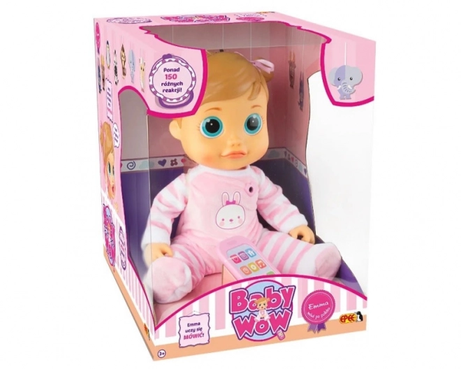 Mluvící panenka Emma 38 cm
