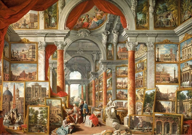 Puzzle galerie moderní Řím 1000 dílků