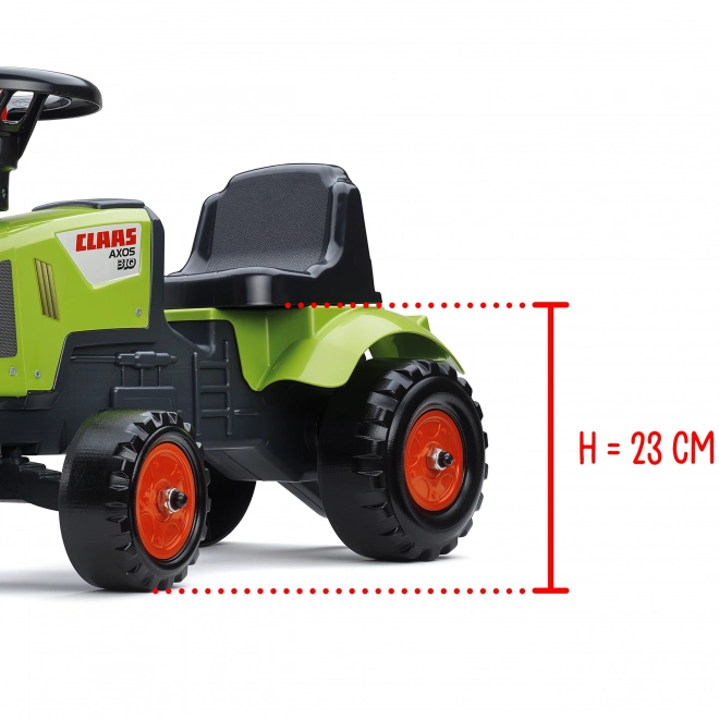 Odstrkovadlo - traktor Claas s volantem a valníkem