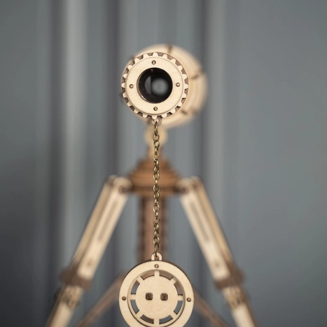 ROBOTIME Rokr Dřevěný Model Monokulárního Dalekohledu