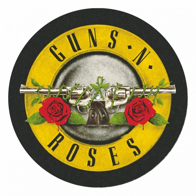 Podložka na gramofon s motivem Guns and Roses